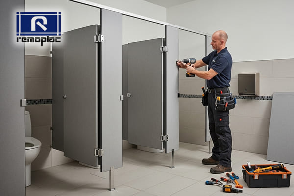 Instalação de Divisórias Sanitárias